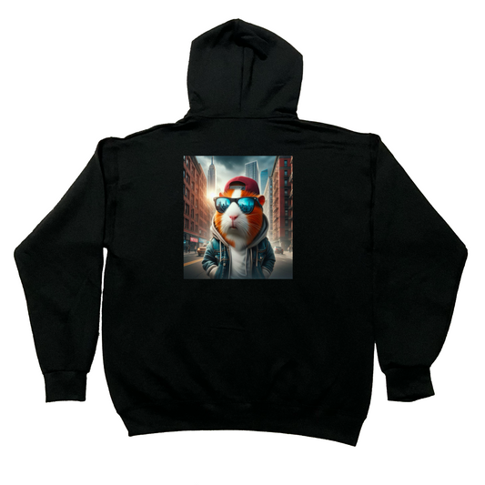 Hamster Black Hoodie