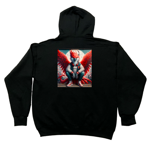 Phoenix Black Hoodie