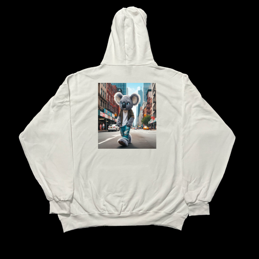 Koala White Hoodie