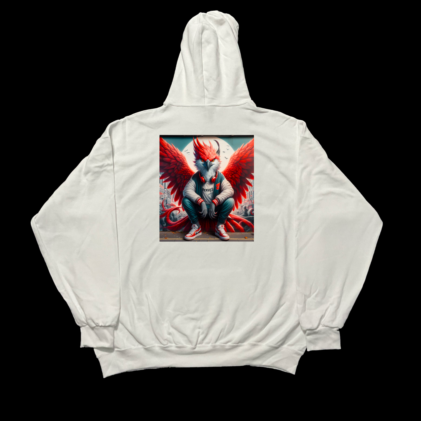 Phoenix White Hoodie